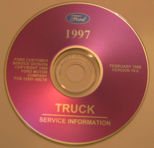 1997 ford f250 hd f350 super duty trucks &amp; others service diagnosis evtm manuals