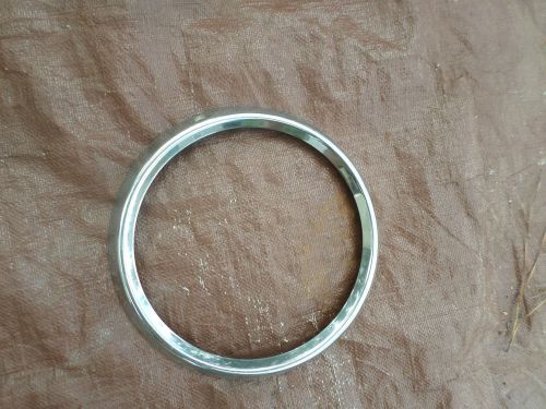 Fiat spider headlamp chrome rim ring good shape