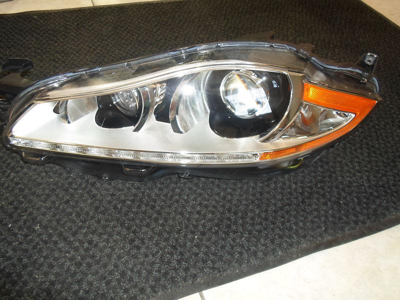 2013 jaguar xj left xenon headlamp