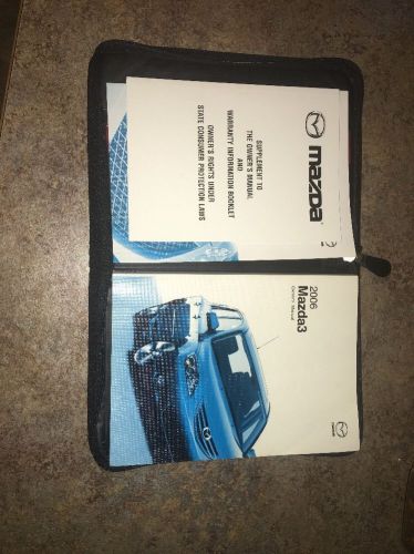 2006 mazda 3 owners manual