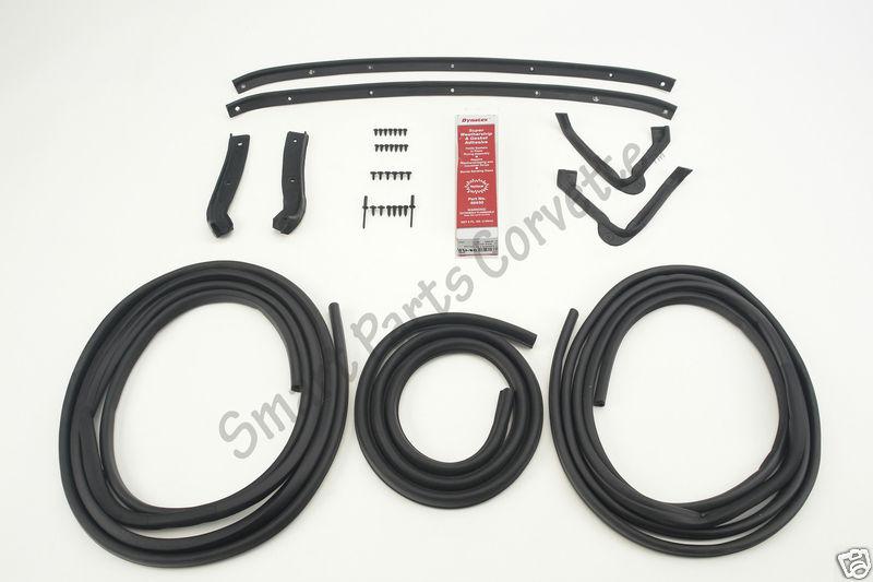 63 (late) 64 65 66 67 corvette coupe weatherstrip kit!