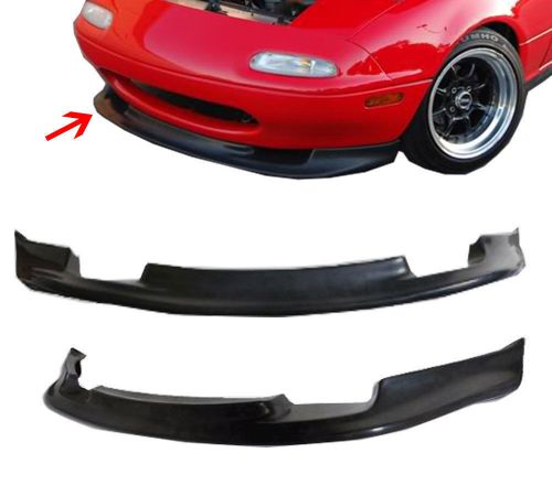 Fits gv-style front lip(urethane)fits 90-97 mazda miata