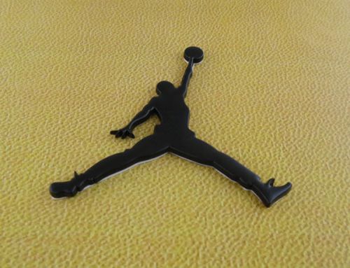 3d auto car black jumpman basketball for all vehicles emblem badge decal sticker