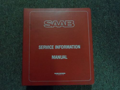 1971 75 1982 saab 99 900 service information supplement shop manual factory oem