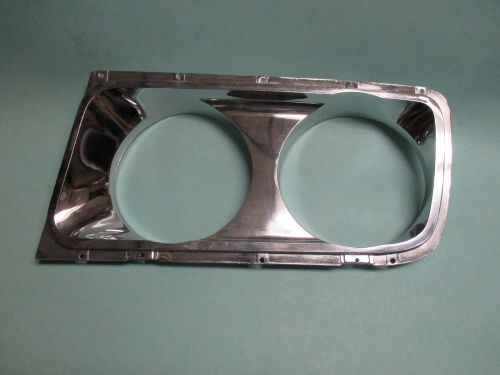 Mopar 1965 chrysler &#034;300s&#034; models,left headlamp bezel n.o.s. 2445421