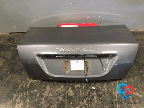 2005-2008 maserati quattroporte m139 trunk lid oem