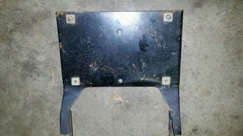 1968-72 corvette original front license plate bracket