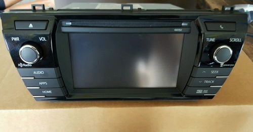 Toyota corolla 2014-2016 oem navigation no reserve!