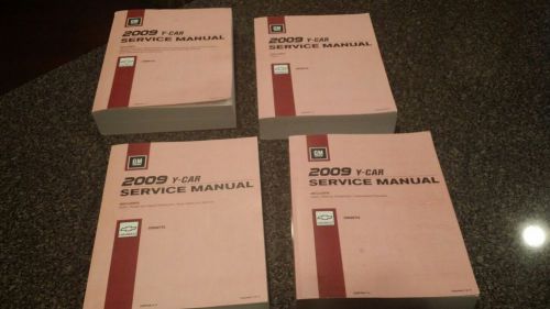 Helm service manuals for 2009 corvette (set of 4)