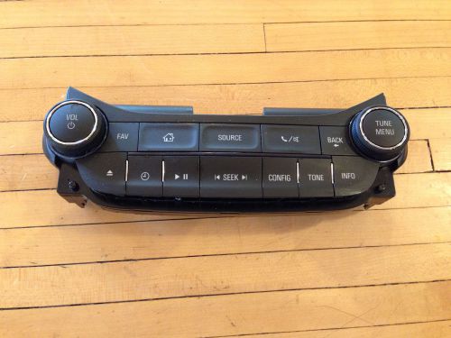 2014 2015 chevrolet malibu radio control panel single disc oem