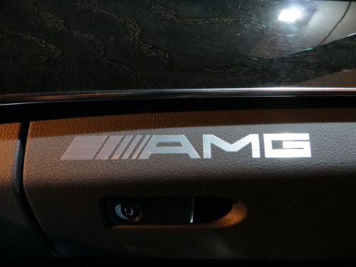 (2pcs) dashboard badge sticker decal mercedes-benz *amg*