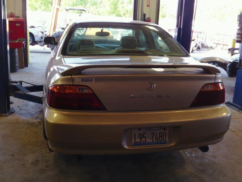 99 00 01 02 03 acura tl back glass