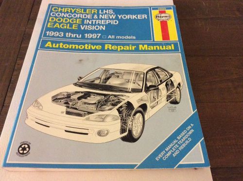 Chrysler concorde newyorker dodge eagle 1993-1997 repair manual haynes