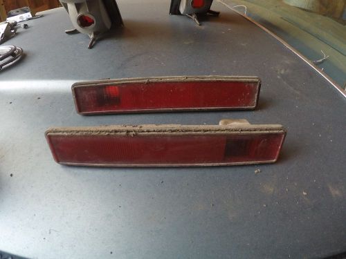 1979 lincoln mark v rear 1/4 panel side marker lamps