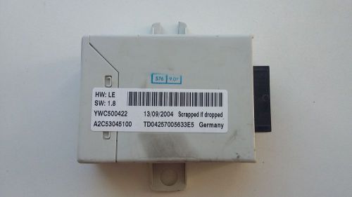 Range rover audio visual navigation control ecu ywc500422/a2c53045100