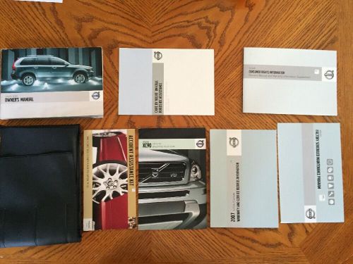 2007 volvo xc90 owner&#039;s manuals stock #194