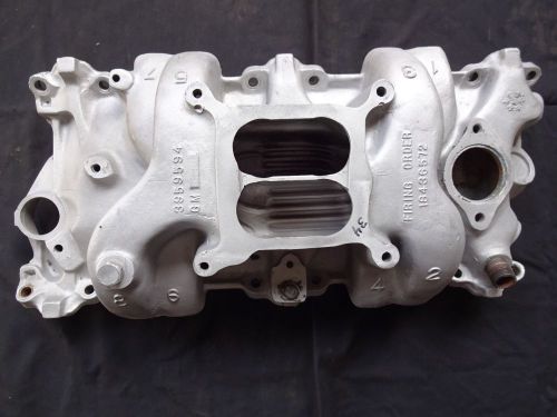 Chevrolet corvette sbc.aluminum manifold [w] stamp    #34