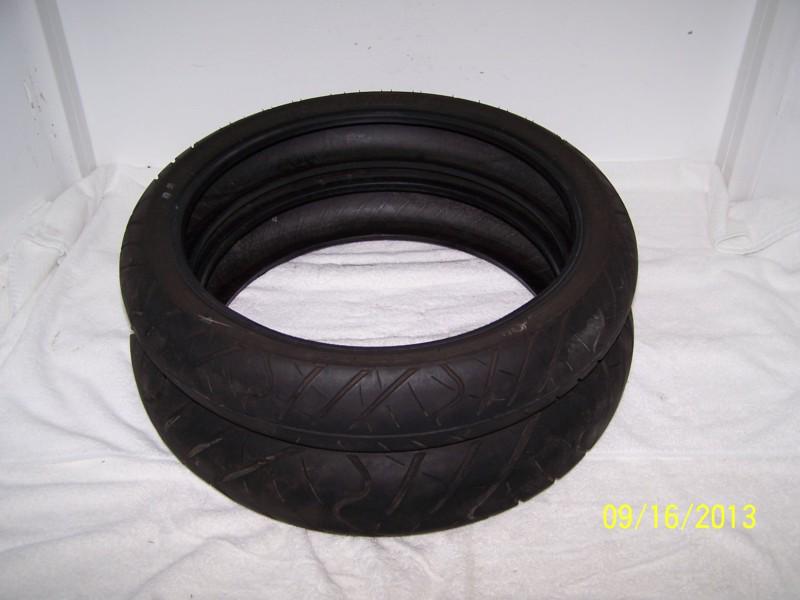 Kawasaki ninja 250 / ex 250 tires 2012 ( 2910 miles )