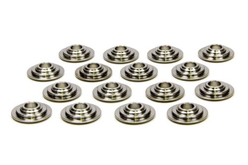 Pac gm ls titanium 7 degree 400 series valve spring retainer 16 pc p/n pac-r435