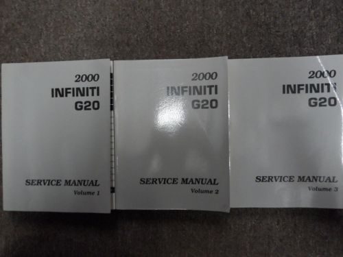 2000 infiniti g20 service repair shop workshop manual set brand new oem