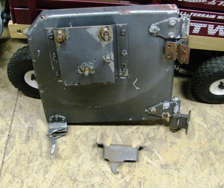 Toyota land cruiser fj40 spare tire carrier