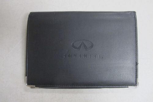 Infiniti oem case wallet for owners manual book