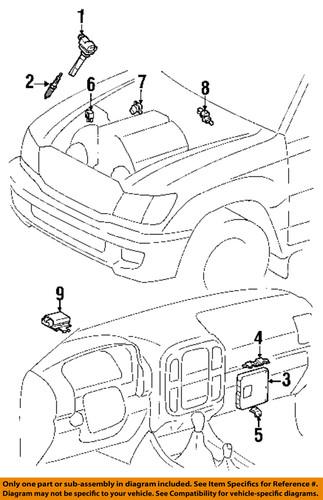 Toyota oem 8945230140 throttle position sensor