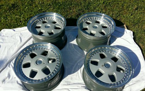 Rare oem mercedes oz racing mae euro three piece wheels 18&#034; 9.5j/11,5j amg penta