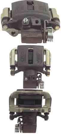 Cardone 16-4508 rear brake caliper-reman bolt-on ready caliper w/pads