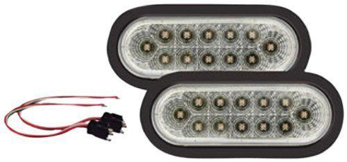 Optronics tll-22rk microflex waterproof 6" trailer led light <new. open box>