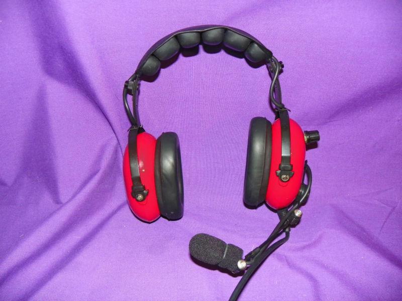 Pilot headset red baron used model c-40-10