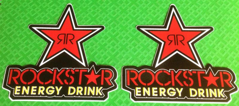 Rockstar stickers racing atv motocross monster suzuki honda yamaha kawasaki ktm