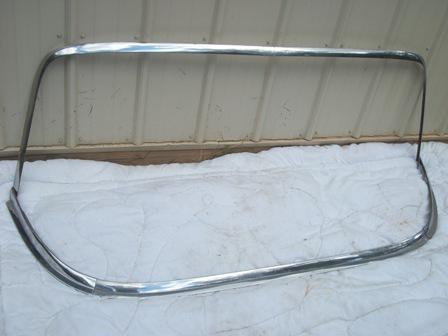 1960 plymouth desoto champion fireflite 2 dr rear window  trim rare original  