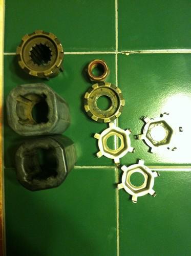 Mercury mercruiser lot, hub kit, nut, washers, thrust washer