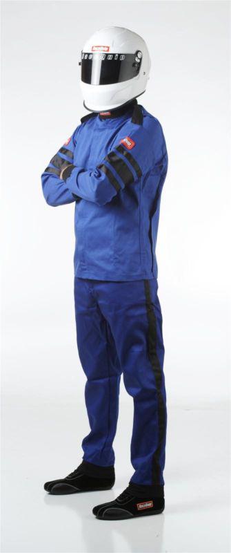 Racequip 111022 110 series pyrovatex sfi-1 men's small jackets blue -  rqp111022