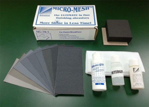 Micro-mesh nc-78-1 acrylic restoral kit