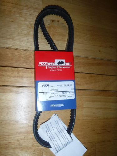 Westerbeke cog belt - 42b four 035299