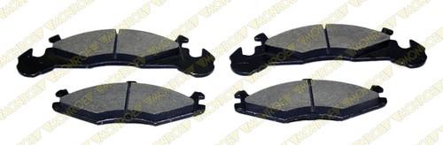 Monroe dx221 brake pad or shoe, front-monroe dynamics brake pad