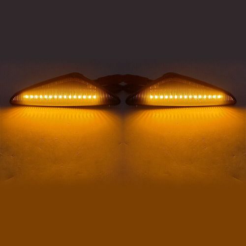 Dynamic amber led side marker turn signal light for bmw f25 e70 e71 x3 e72 x5 x6