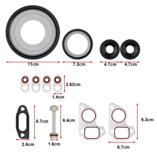 Engine rebuild kit gasket set + con rods for gm 5.3l 6.0l 6.2l ls ls2 ls3 gen us