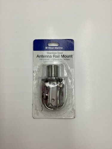 West marine antenna rail mount sku 1986462 stainless steel