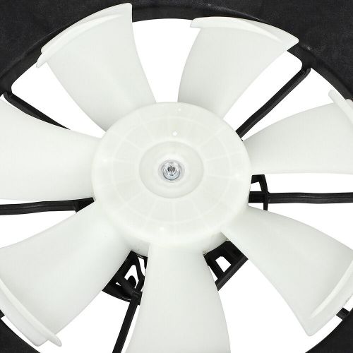 Electric condenser cooling fan assembly fits 2013-2017 honda accord ho3113136