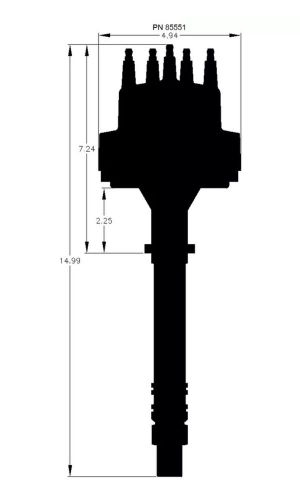 Msd ignition 84791 pro-billet distributor