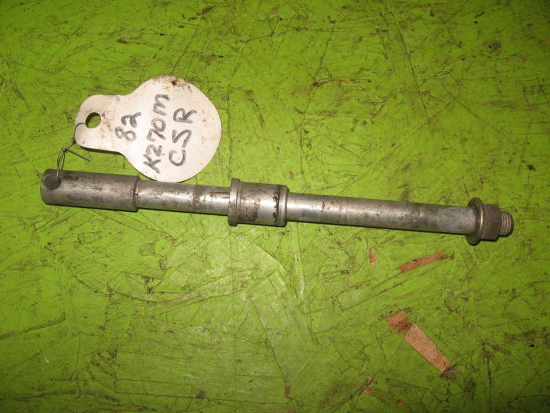 1982 kawasaki kz 70 m csr front axle