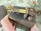 2 antique ford wood model t a ignition buzz coil battery wooden box for repairs