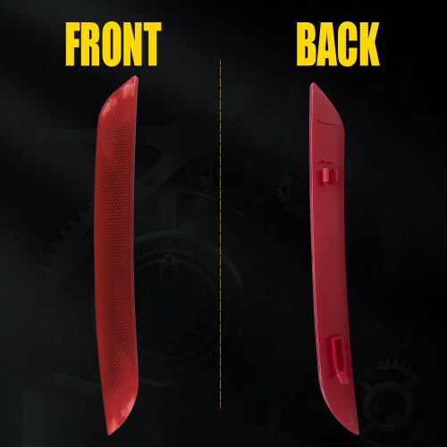 Left rear bumper reflector red lens for bmw xdrive 2015-16 428i gran coupe base