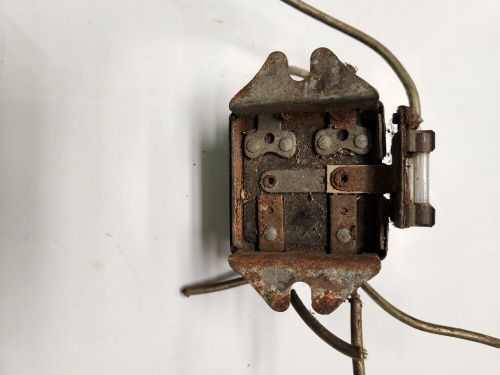 Vintage 1950  allstate voltage regulator with fuses