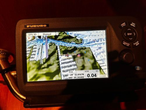 Furuno gp-1870f gps chartplotter/sounder display