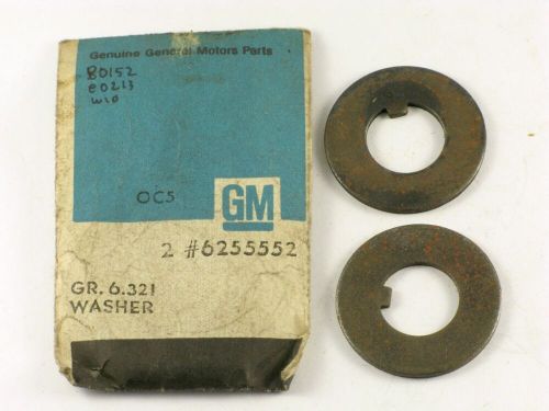 1960-1964 corvair 1962-1963 chevy ii nova nos spindle washers 6255552