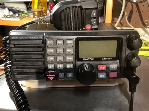 Standard horizon quantum gx3500s marine vhf foghorns, pa